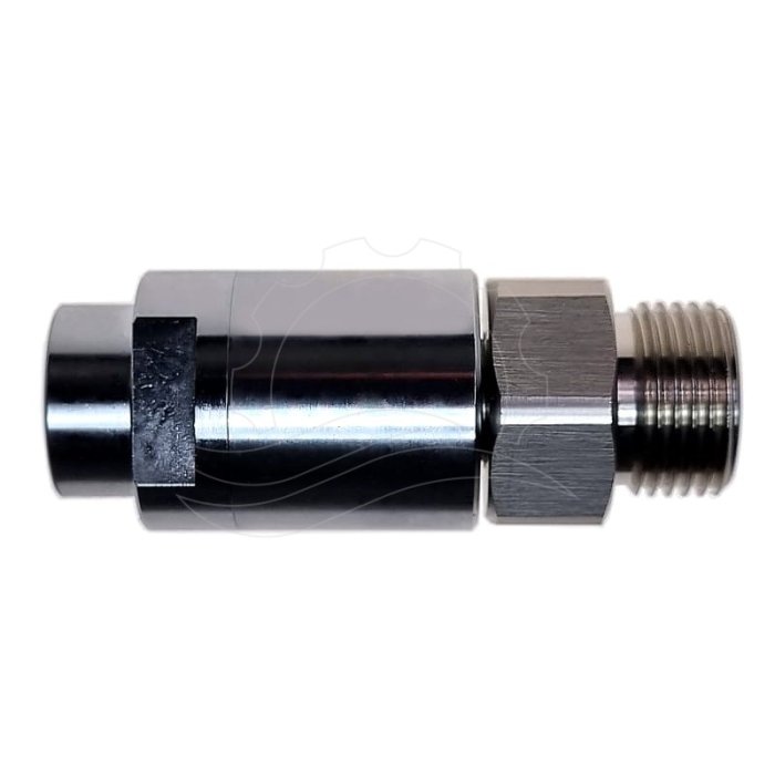 Forgócsatlakozó egyenes 1/4\'\'F-1/4\'\'M króm