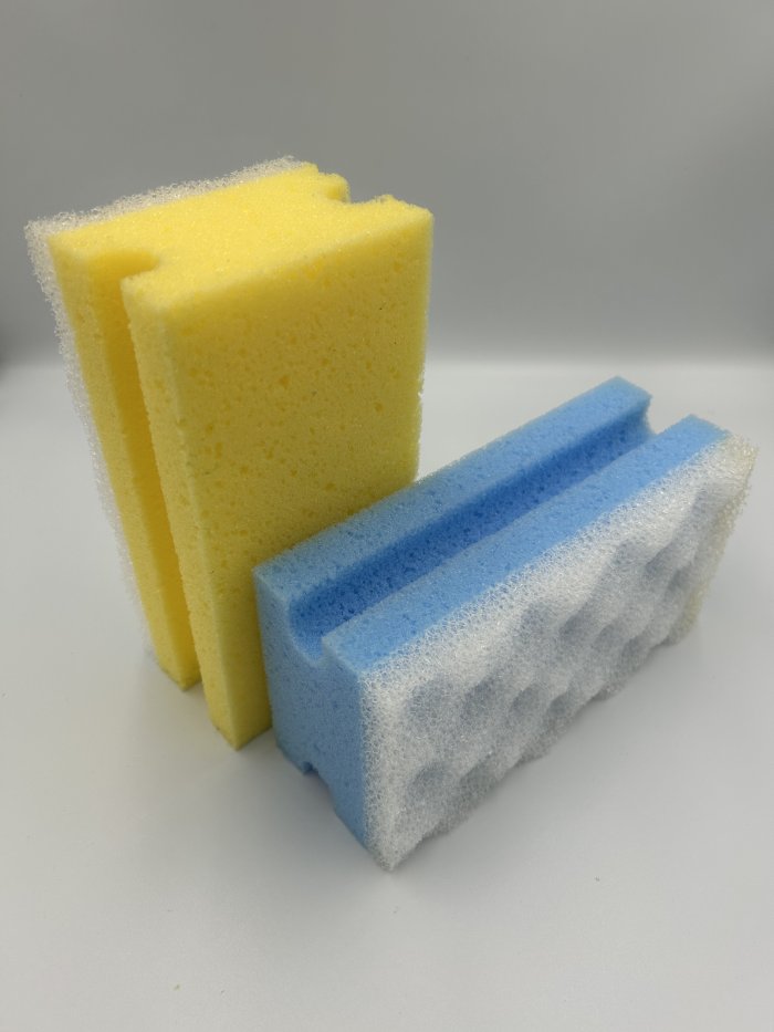 Mosószivacs dörzsi felülettel